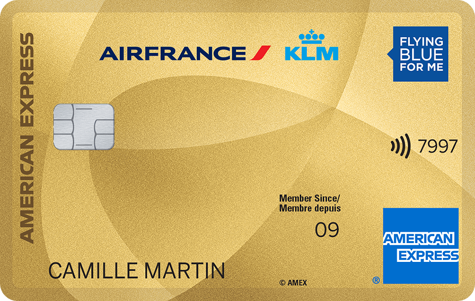 Carte Air France KLM American Express Gold